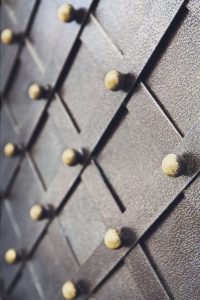 porte métallique